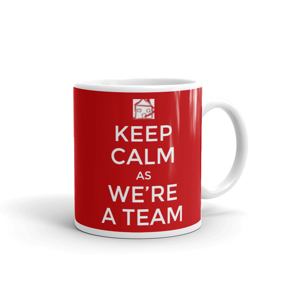 TeeFEVA Mug Keep Calm We’re A Team - Hartford Hey