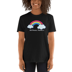 TeeFEVA Please Keep Your Social Distance Unisex T-Shirt | Personalise The T-Shirt's Message if you wish to
