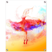 Load image into Gallery viewer, TeeFEVA Print Material Beautiful Dancer | Acrylic Print