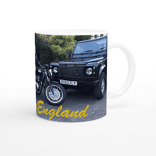 Load image into Gallery viewer, TeeFEVA Print Material MSG - Made in England - White 11oz Ceramic Mug