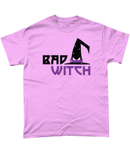 Load image into Gallery viewer, TeeFEVA Suggested Products Halloween T-Shirt - Bad Witch Design