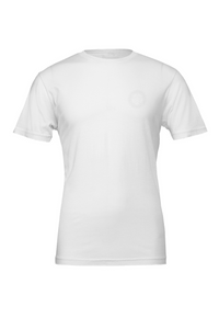 TeeFEVA T-Shirts TeeFEVA Signature Stamp | White | On Premium Unisex Crewneck T-shirt