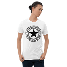 Load image into Gallery viewer, TeeFEVA T-Shirts Unisex TShirt | 8 Point | TeeFEVA | Black Star Stamp