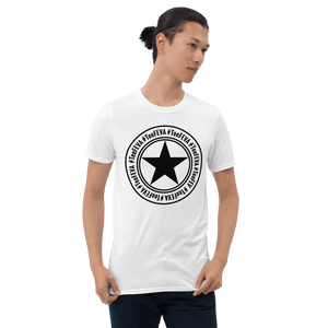 TeeFEVA T-Shirts Unisex TShirt | 8 Point | TeeFEVA | Black Star Stamp