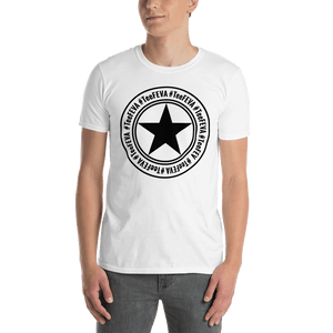 TeeFEVA T-Shirts Unisex TShirt | 8 Point | TeeFEVA | Black Star Stamp