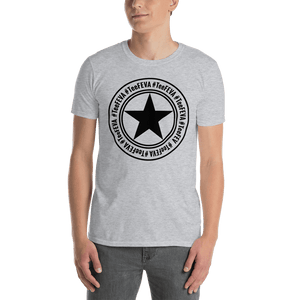 TeeFEVA T-Shirts Unisex TShirt | 8 Point | TeeFEVA | Black Star Stamp