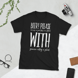 TeeFEVA Tee Shirt TeeFEVA | T-Shirt | Beer | Beer Please Because...
