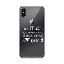 Load image into Gallery viewer, TeeFEVA TeeFEVA | iPhone case | Beer | Hoptimist&#39;s - A Better Place With Beer...
