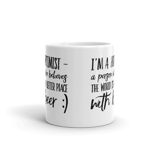 TeeFEVA TeeFEVA | Mug | Beer | Hoptimist's - A Better Place With Beer...