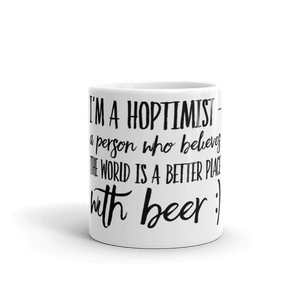 TeeFEVA TeeFEVA | Mug | Beer | Hoptimist's - A Better Place With Beer...