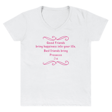 Load image into Gallery viewer, TeeFEVA TeeFEVA | T-Shirt | Prosecco | Best Friends Bring Prosecco...