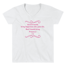 Load image into Gallery viewer, TeeFEVA TeeFEVA | T-Shirt | Prosecco | Best Friends Bring Prosecco...