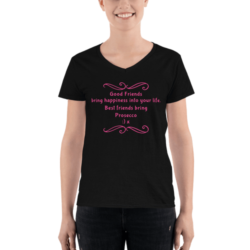 TeeFEVA TeeFEVA | T-Shirt | Prosecco | Best Friends Bring Prosecco...
