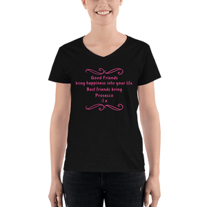 TeeFEVA TeeFEVA | T-Shirt | Prosecco | Best Friends Bring Prosecco...