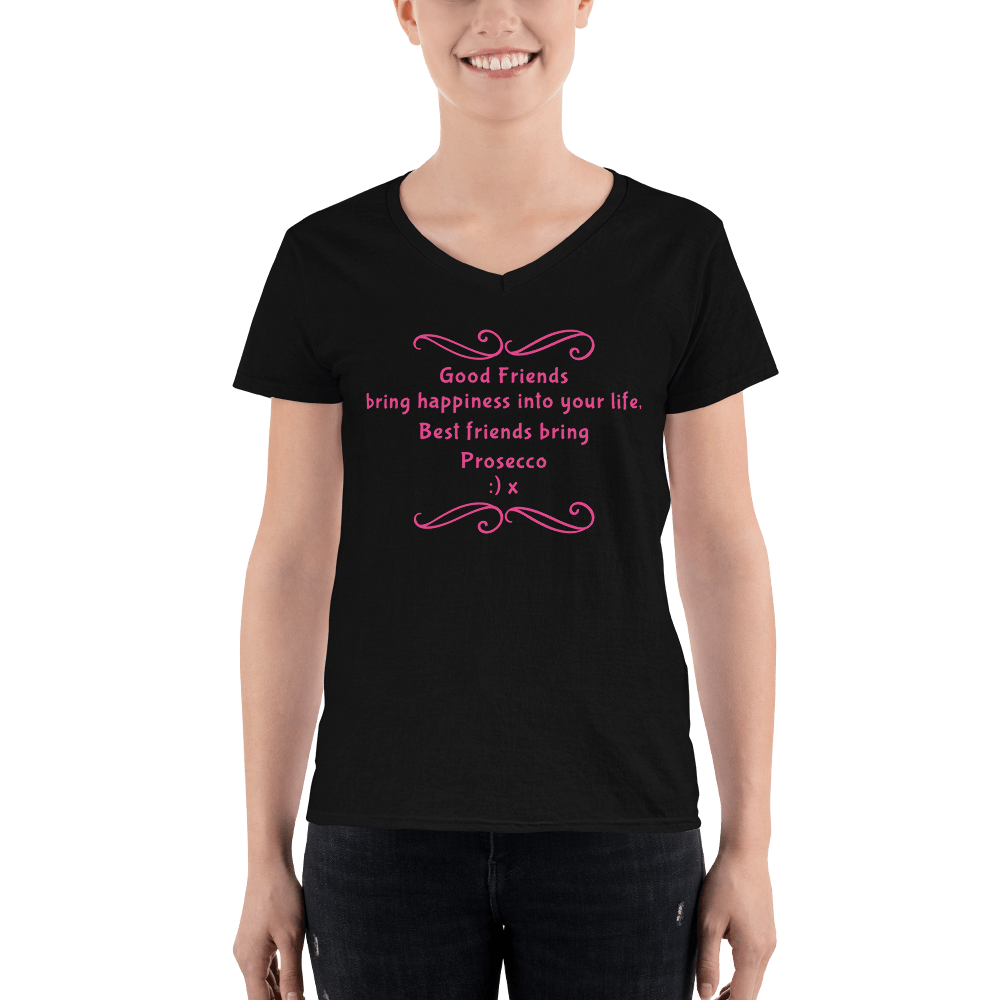 TeeFEVA TeeFEVA | T-Shirt | Prosecco | Best Friends Bring Prosecco...
