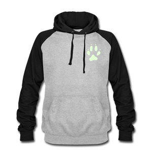 TeeFEVA Unisex Baseball Hoodie | AWDis Unisex Reflective Dog Walk Hoodie | High Fur/Five
