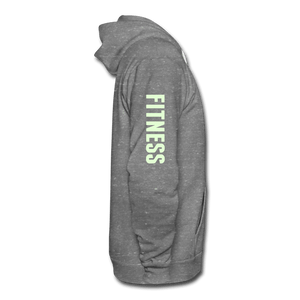 TeeFEVA Unisex Tri-blend Hooded Jacket | Bella + Canvas Unisex Reflective Running | Fitness | Hoodie