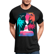 Load image into Gallery viewer, TeeFEVA Unisex Tri-Blend T-Shirt | Bella &amp; Canvas Unisex Summer T-Shirt | Silhouette pink large front