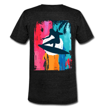 Load image into Gallery viewer, TeeFEVA Unisex Tri-Blend T-Shirt | Bella &amp; Canvas Unisex Summer T-Shirt | Surf front large back
