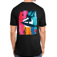 Load image into Gallery viewer, TeeFEVA Unisex Tri-Blend T-Shirt | Bella &amp; Canvas Unisex Summer T-Shirt | Surf front large back