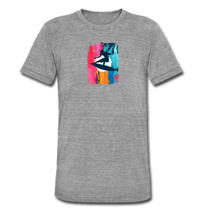 TeeFEVA Unisex Tri-Blend T-Shirt | Bella & Canvas Unisex Summer T-Shirt | Surf front large back