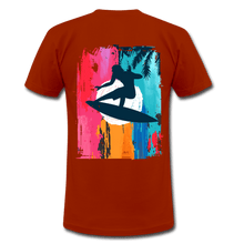 Load image into Gallery viewer, TeeFEVA Unisex Tri-Blend T-Shirt | Bella &amp; Canvas Unisex Summer T-Shirt | Surf front large back