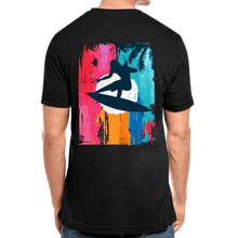 Load image into Gallery viewer, TeeFEVA Unisex Tri-Blend T-Shirt | Bella &amp; Canvas Unisex Summer T-Shirt | Surf front large back