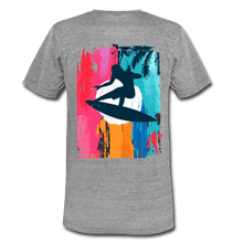Load image into Gallery viewer, TeeFEVA Unisex Tri-Blend T-Shirt | Bella &amp; Canvas Unisex Summer T-Shirt | Surf front large back