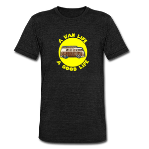 TeeFEVA Unisex Tri-Blend T-Shirt | Bella & Canvas Unisex Van Life T-Shirt | A VAN LIFE A GOOD LIFE