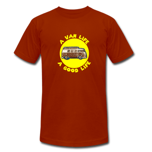 TeeFEVA Unisex Tri-Blend T-Shirt | Bella & Canvas Unisex Van Life T-Shirt | A VAN LIFE A GOOD LIFE