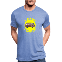 Load image into Gallery viewer, TeeFEVA Unisex Tri-Blend T-Shirt | Bella &amp; Canvas Unisex Van Life T-Shirt | A VAN LIFE A GOOD LIFE