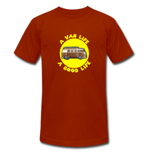 Load image into Gallery viewer, TeeFEVA Unisex Tri-Blend T-Shirt | Bella &amp; Canvas Unisex Van Life T-Shirt | A VAN LIFE A GOOD LIFE