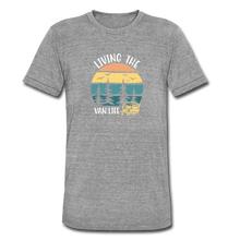Load image into Gallery viewer, TeeFEVA Unisex Tri-Blend T-Shirt | Bella &amp; Canvas Unisex Van Life T-Shirt | Living The Van Life