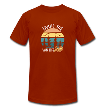 Load image into Gallery viewer, TeeFEVA Unisex Tri-Blend T-Shirt | Bella &amp; Canvas Unisex Van Life T-Shirt | Living The Van Life