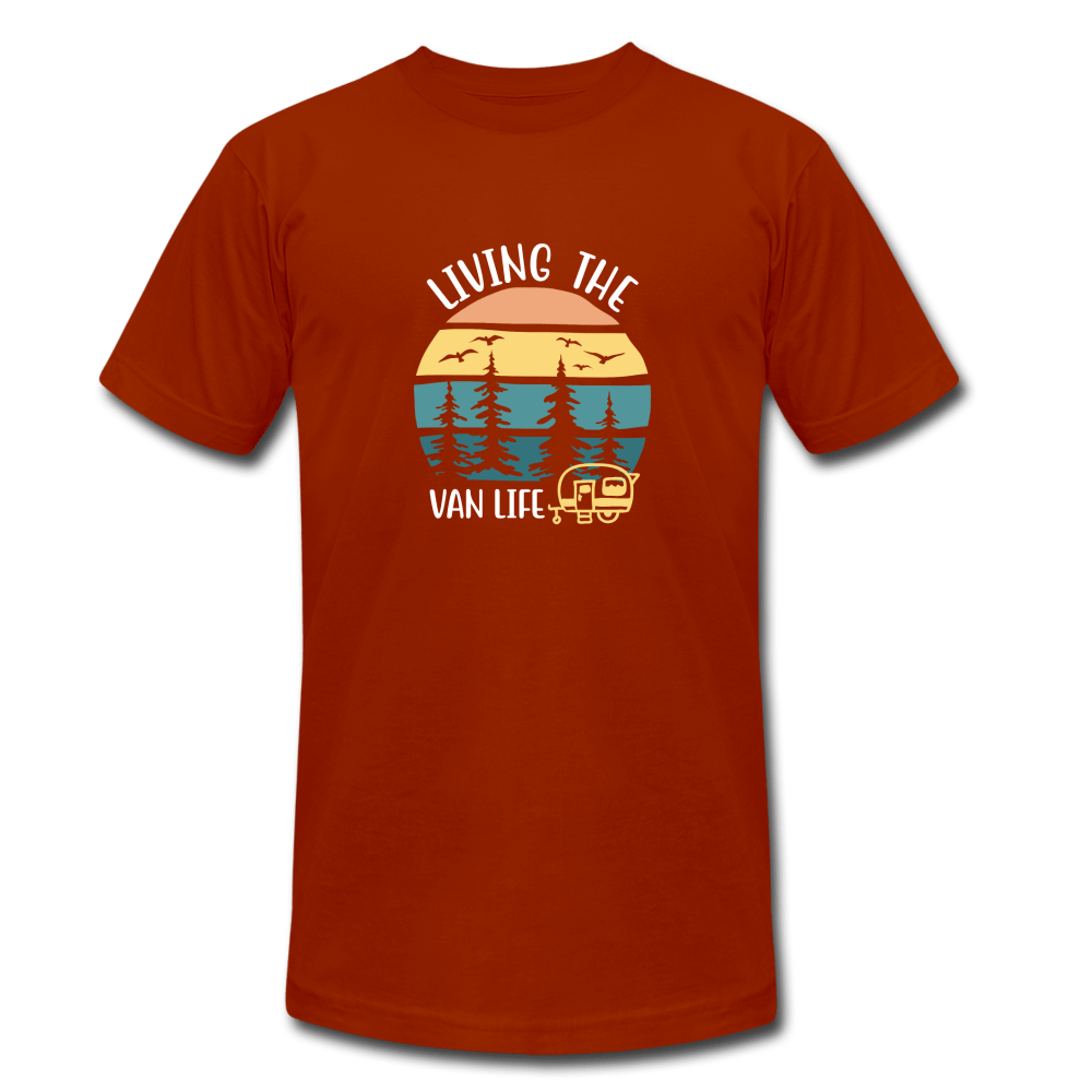 TeeFEVA Unisex Tri-Blend T-Shirt | Bella & Canvas Unisex Van Life T-Shirt | Living The Van Life