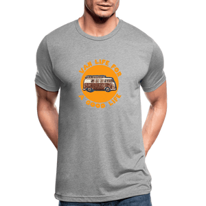 TeeFEVA Unisex Tri-Blend T-Shirt | Bella & Canvas Unisex Van Life T-Shirt | VAN LIFE FOR A GOOD LIFE