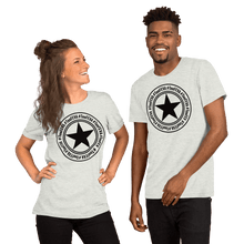 Load image into Gallery viewer, TeeFEVA Unisex TShirt | 8 Point TeeFEVA Black Stamp | Multi Tee Colours (MTC)