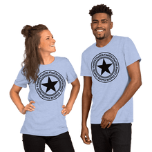 Load image into Gallery viewer, TeeFEVA Unisex TShirt | 8 Point TeeFEVA Black Stamp | Multi Tee Colours (MTC)
