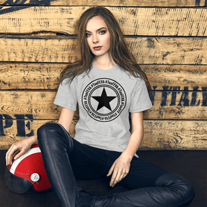 TeeFEVA Unisex TShirt | 8 Point TeeFEVA Black Stamp | Multi Tee Colours (MTC)