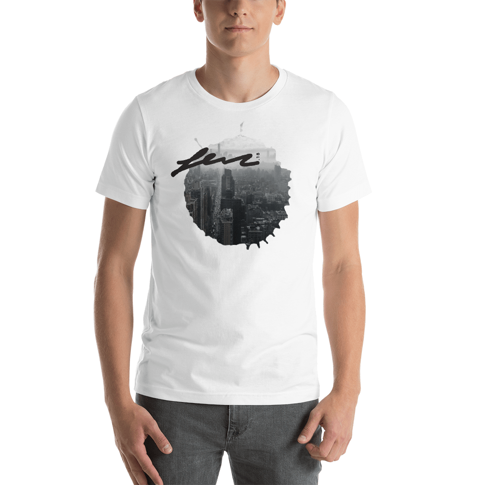 TeeFEVA Unisex TShirt | FEVA | Stamp black & white | NYC