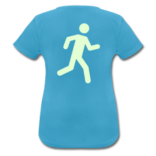 Load image into Gallery viewer, TeeFEVA Women’s Breathable T-Shirt | AWDis Cool Women’s Reflective Running T-Shirt | Night Running | All Sides