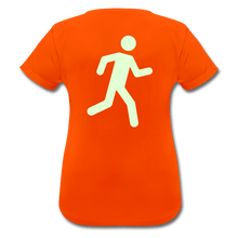Load image into Gallery viewer, TeeFEVA Women’s Breathable T-Shirt | AWDis Cool Women’s Reflective Running T-Shirt | Night Running | All Sides