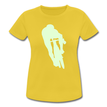 Load image into Gallery viewer, TeeFEVA Women’s Breathable T-Shirt | AWDis Cool Women’s Reflective T-Shirt | Cycling | Night Cycling | All Sides